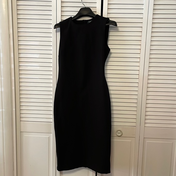 Ralph Lauren Midi Black Dress - Picture 1 of 4